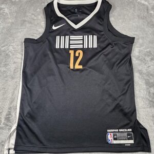 Ja Morant Jersey Mens Large Black NBA Nike Swingman Memphis Grizzlies City